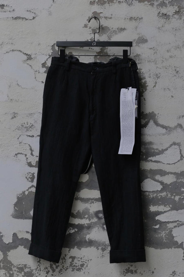 Geoffrey B. Small double -sided striped fold narrow leg pants CLP01